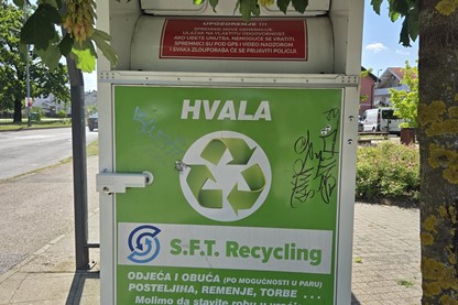 OBAVIJEST KORISNICIMA: PROMJENA NAČINA PRIKUPLJANJA TEKSTILA