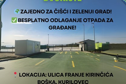 UPUTE ZA KORIŠTENJE AUTOMATA ZA AMBALAŽNI OTPAD U RECIKLAŽNOM DVORIŠTU „VELIKA GORICA“
